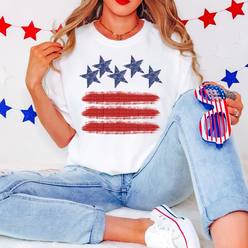 STARS STRIPES|Pocket 4″|Infant 6″|Toddler 7″|Youth 8.5″|Adult 11″|Adult 12″