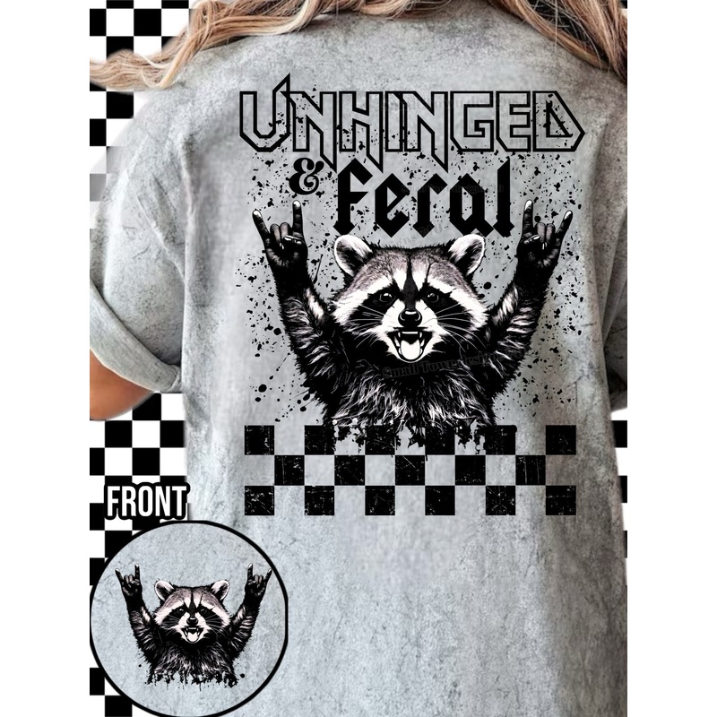 UNHINGED FERAL BACK|Pocket 4″|Infant 6″|Toddler 7″|Youth 8.5″|Adult 11″|Adult 12″