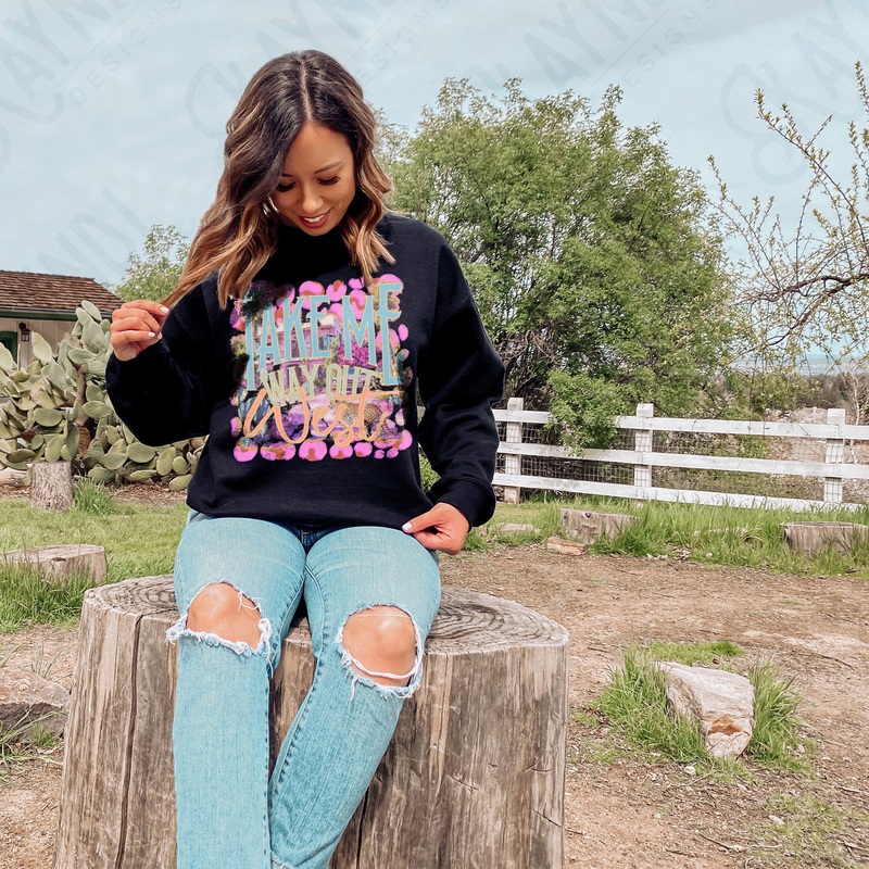 WAY OUT WEST|Pocket 4″|Infant 6″|Toddler 7″|Youth 8.5″|Adult 11″|Adult 12″