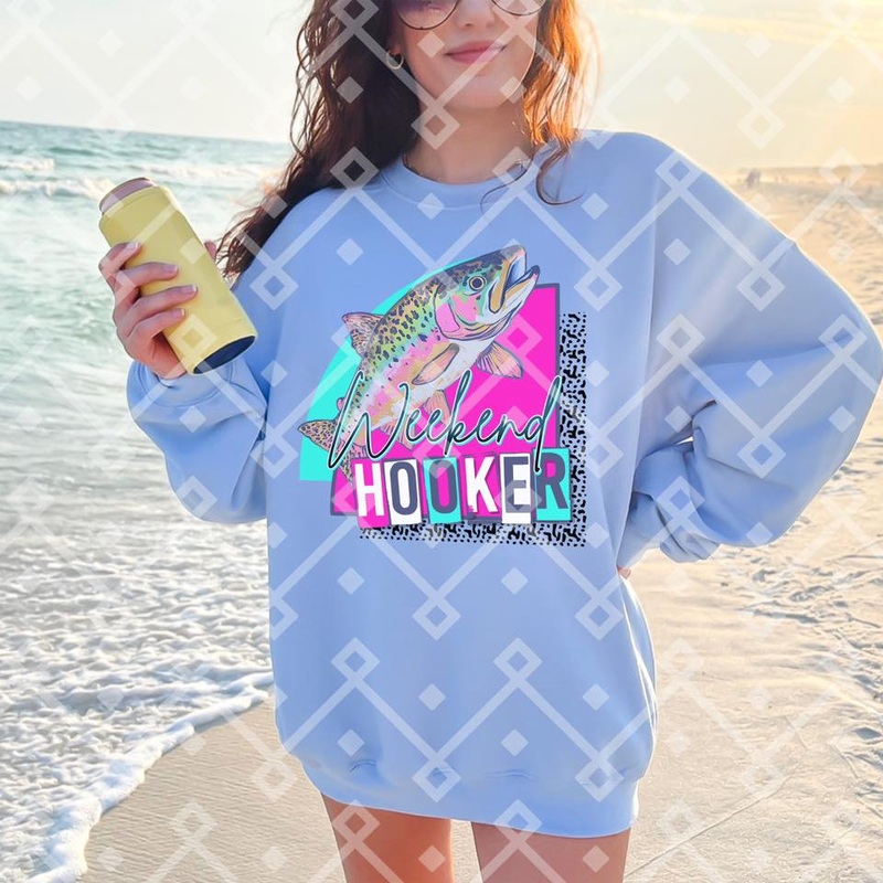 WEEKEND HOOKER|Pocket 4″|Infant 6″|Toddler 7″|Youth 8.5″|Adult 11″|Adult 12″