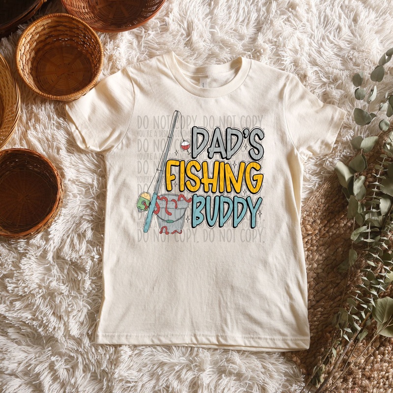 DADS FISHING BUDDY|Pocket 4″|Infant 6″|Toddler 7″|Youth 8.5″|Adult 11″|Adult 12″