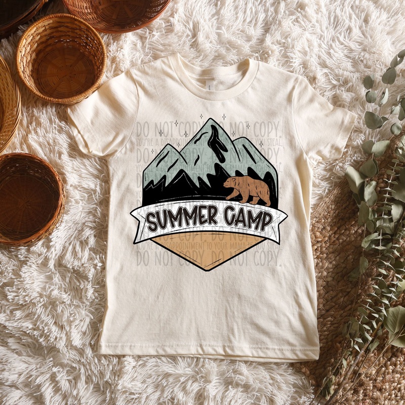 SUMMER CAMP TAN|Pocket 4″|Infant 6″|Toddler 7″|Youth 8.5″|Adult 11″|Adult 12″