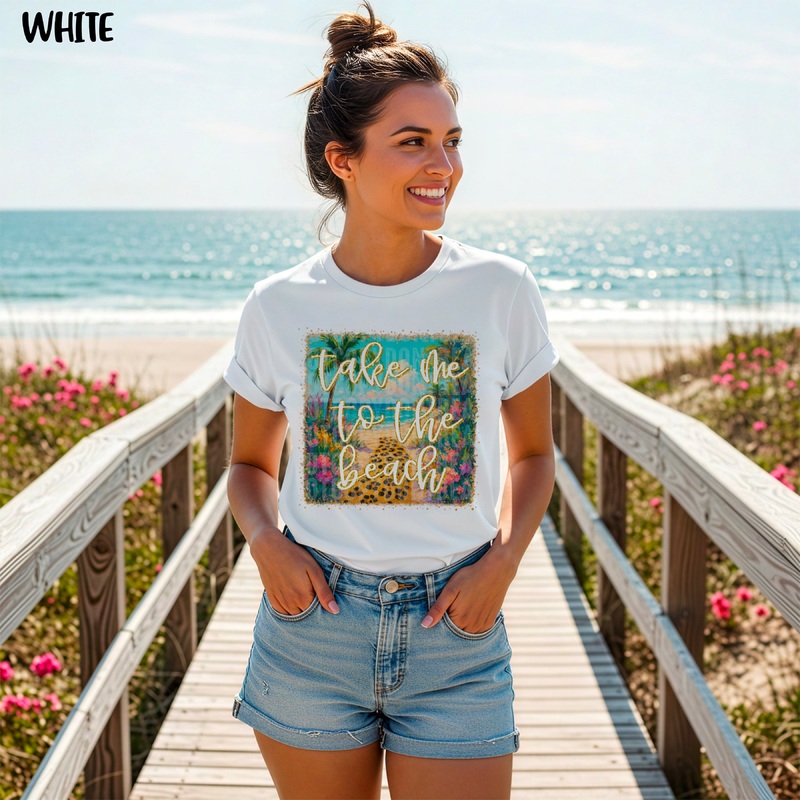 TAKE ME TO THE BEACH|Pocket 4″|Infant 6″|Toddler 7″|Youth 8.5″|Adult 11″|Adult 12″