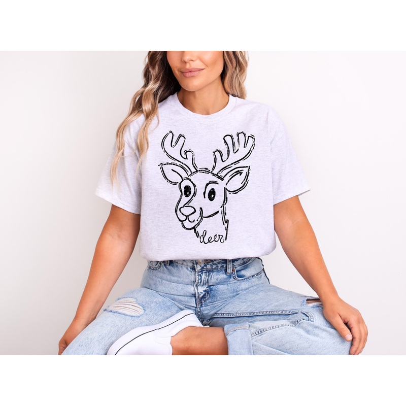 DOODLE MASCOTS DEER|Pocket 4″|Infant 6″|Toddler 7″|Youth 8.5″|Adult 11″|Adult 12″