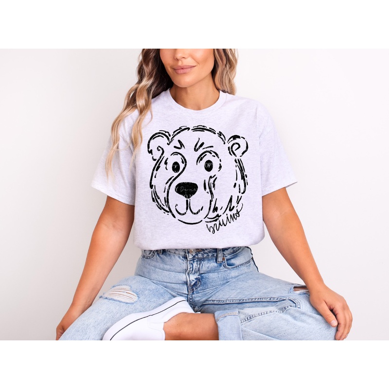 DOODLE MASCOTS BRUINS|Pocket 4″|Infant 6″|Toddler 7″|Youth 8.5″|Adult 11″|Adult 12″