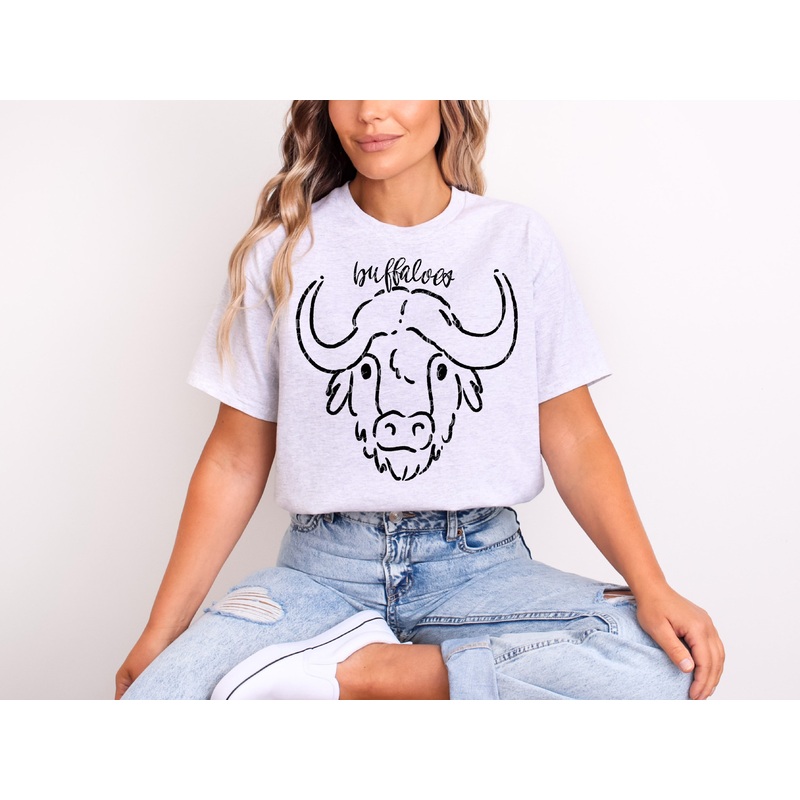 DOODLE MASCOTS BUFFALOES|Pocket 4″|Infant 6″|Toddler 7″|Youth 8.5″|Adult 11″|Adult 12″