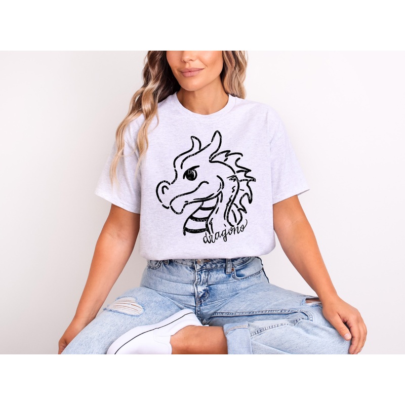 DOODLE MASCOTS DRAGONS|Pocket 4″|Infant 6″|Toddler 7″|Youth 8.5″|Adult 11″|Adult 12″