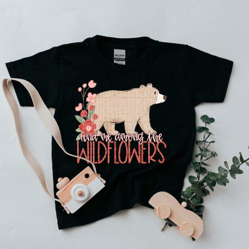AMONG WILD FLOWERS|Pocket 4″|Infant 6″|Toddler 7″|Youth 8.5″|Adult 11″|Adult 12″