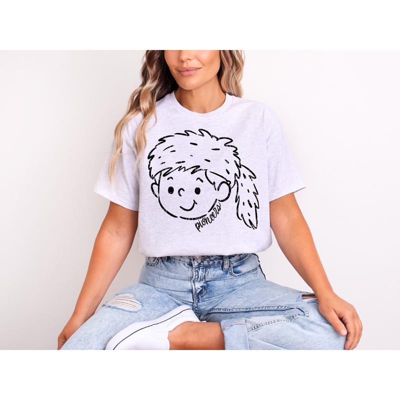 DOODLE MASCOTS PIONEERS|Pocket 4″|Infant 6″|Toddler 7″|Youth 8.5″|Adult 11″|Adult 12″