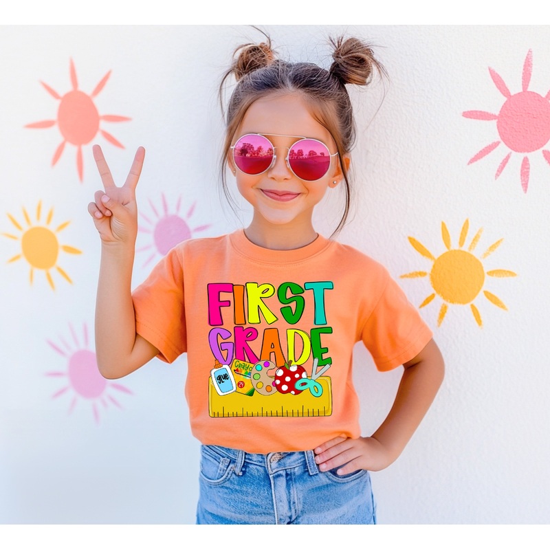 BACK TO SCHOOL NAME PLATE FIRST GRADE