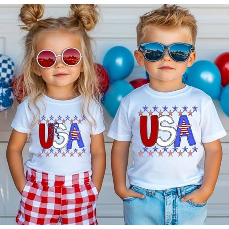 USA STAR BORDER|Pocket 4″|Infant 6″|Toddler 7″|Youth 8.5″|Adult 11″|Adult 12″