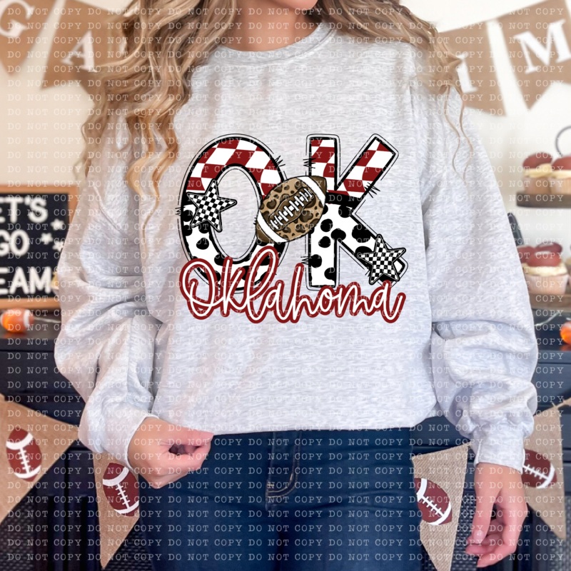 OKLAHOMA|Pocket 4″|Infant 6″|Toddler 7″|Youth 8.5″|Adult 11″|Adult 12″