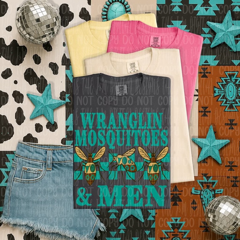 WRANGLIN MOSQUITOES|Pocket 4″|Infant 6″|Toddler 7″|Youth 8.5″|Adult 11″|Adult 12″
