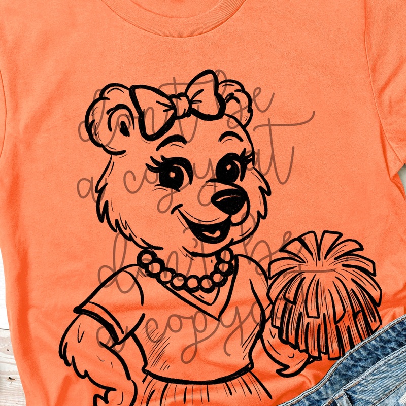 VINTAGE CHEER MASCOTS POLARBEAR