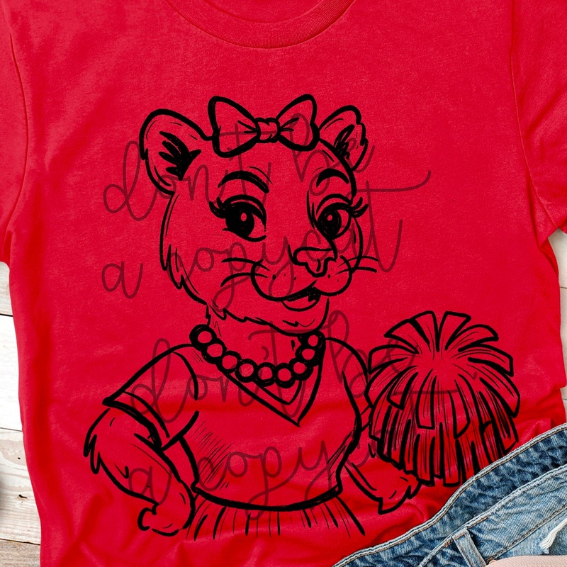 VINTAGE CHEER MASCOTS COUGAR|Pocket 4″|Infant 6″|Toddler 7″|Youth 8.5″|Adult 11″|Adult 12″