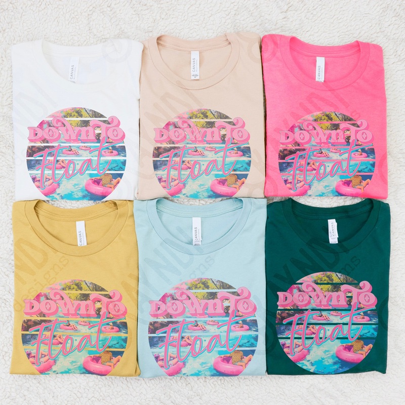 DOWN TO FLOAT|Pocket 4″|Infant 6″|Toddler 7″|Youth 8.5″|Adult 11″|Adult 12″