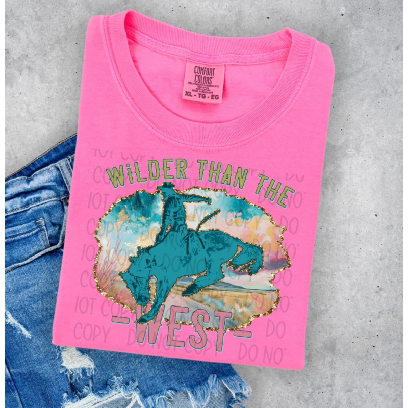 WILDER THAN THE WEST|Pocket 4″|Infant 6″|Toddler 7″|Youth 8.5″|Adult 11″|Adult 12″