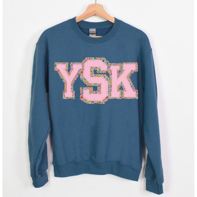 YSK PREPSTER PINK SEERSUCKER|Pocket 4″|Infant 6″|Toddler 7″|Youth 8.5″|Adult 11″|Adult 12″