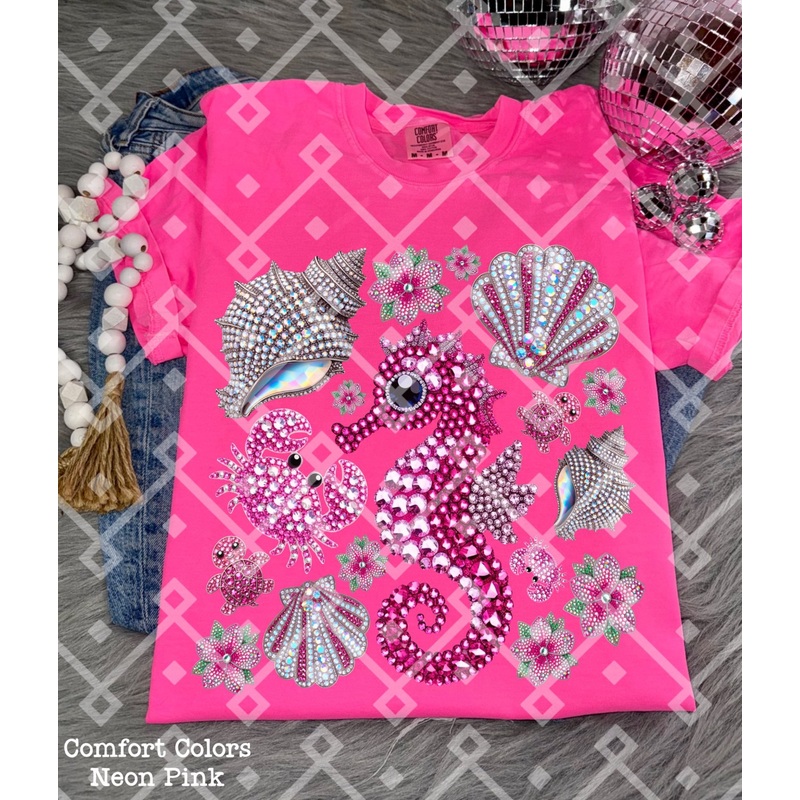 UNDER THE SEA RHINESTONE COLLAGE