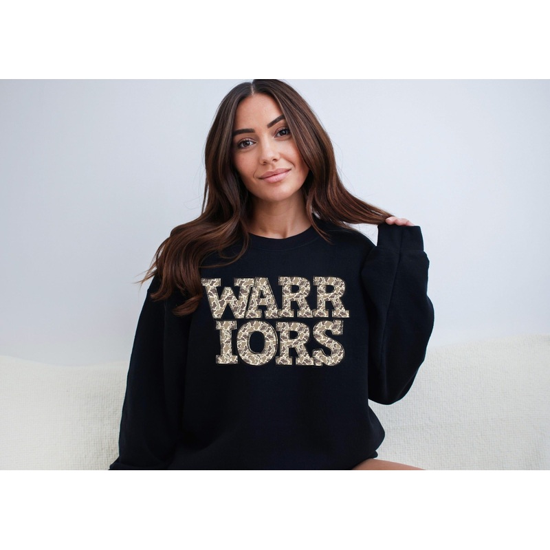 WARRIORS CAMO DOODLE|Pocket 4″|Infant 6″|Toddler 7″|Youth 8.5″|Adult 11″|Adult 12″