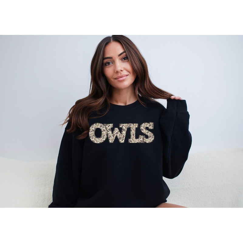 OWLS CAMO DOODLE|Pocket 4″|Infant 6″|Toddler 7″|Youth 8.5″|Adult 11″|Adult 12″