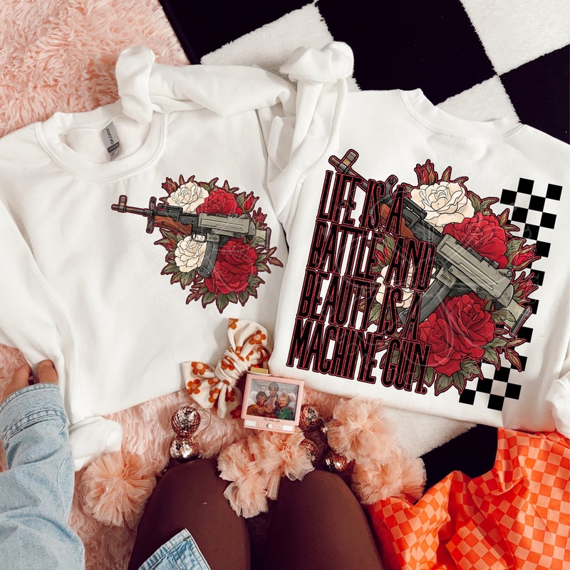 BEAUTY MACHINE GUN|Pocket 4″|Infant 6″|Toddler 7″|Youth 8.5″|Adult 11″|Adult 12″