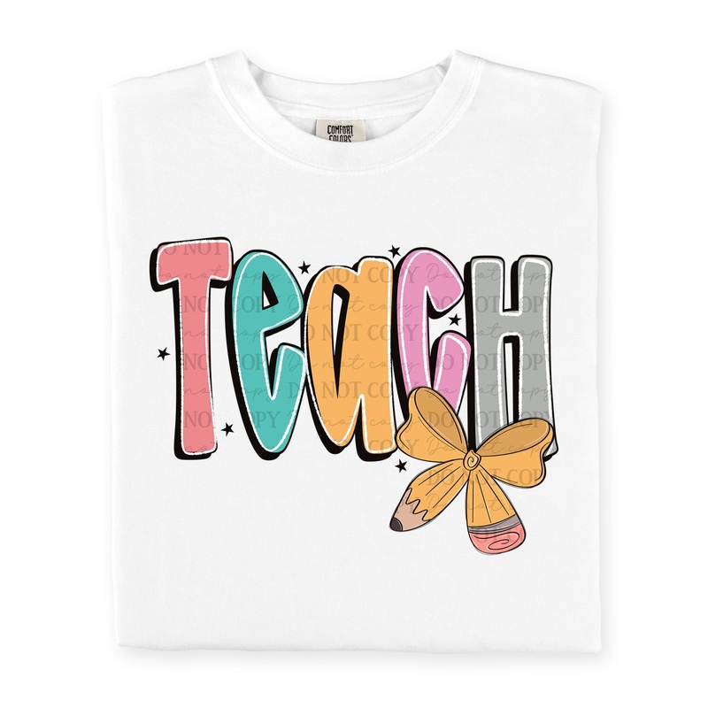 TEACH  DOODLE BOW|Pocket 4″|Infant 6″|Toddler 7″|Youth 8.5″|Adult 11″|Adult 12″