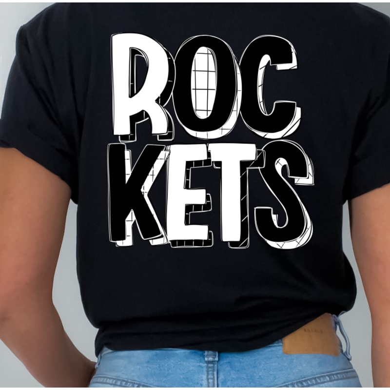 TUX DELUXE ROCKETS|Pocket 4″|Infant 6″|Toddler 7″|Youth 8.5″|Adult 11″|Adult 12″
