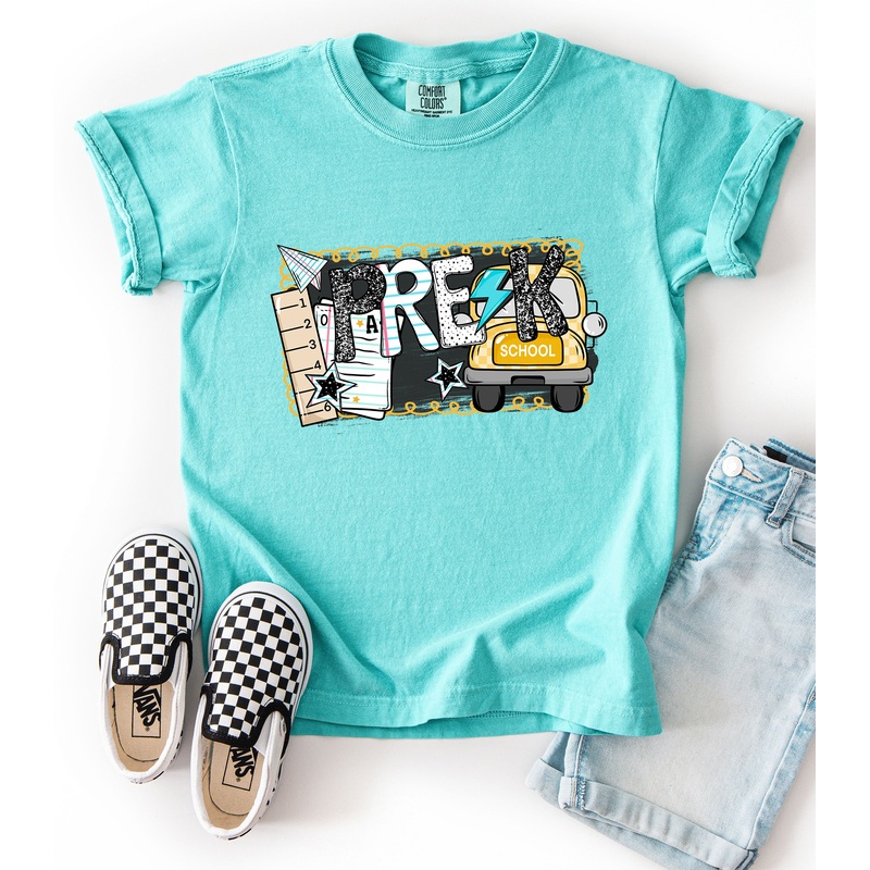 B2S GRADE LEVELS BUS PRE K|Pocket 4″|Infant 6″|Toddler 7″|Youth 8.5″|Adult 11″|Adult 12″