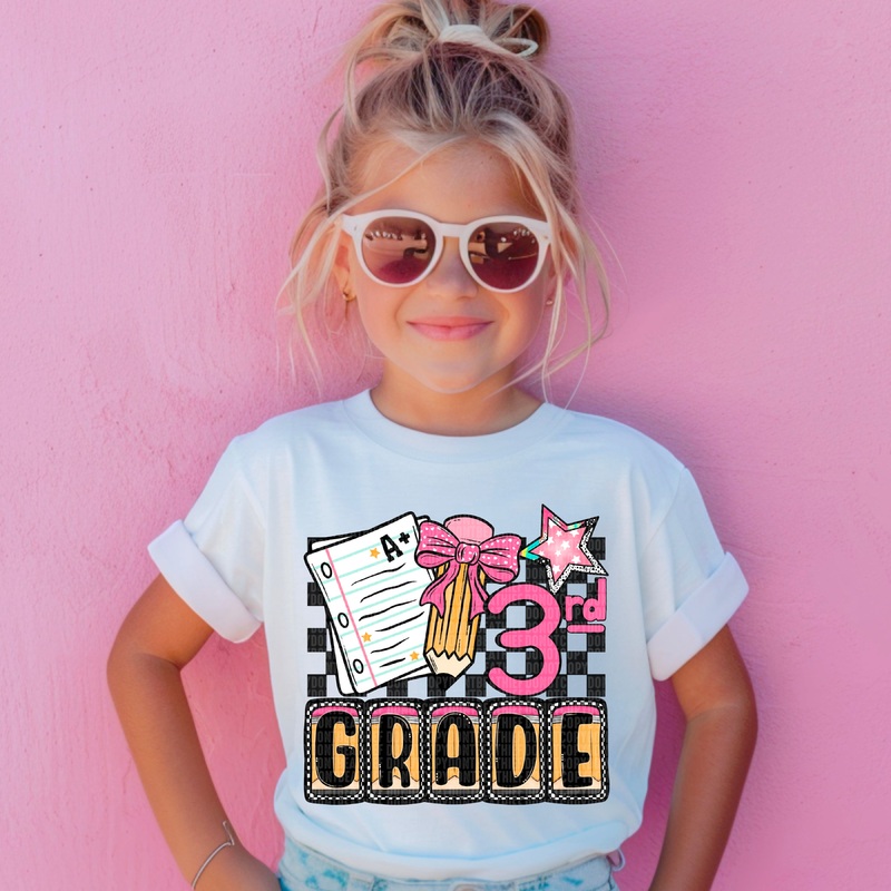 3RD GRADE CHECKERED COLLECTION