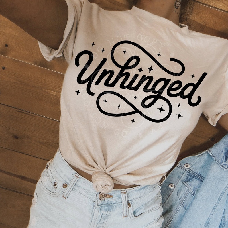 UNHINGED|Pocket 4″|Infant 6″|Toddler 7″|Youth 8.5″|Adult 11″|Adult 12″