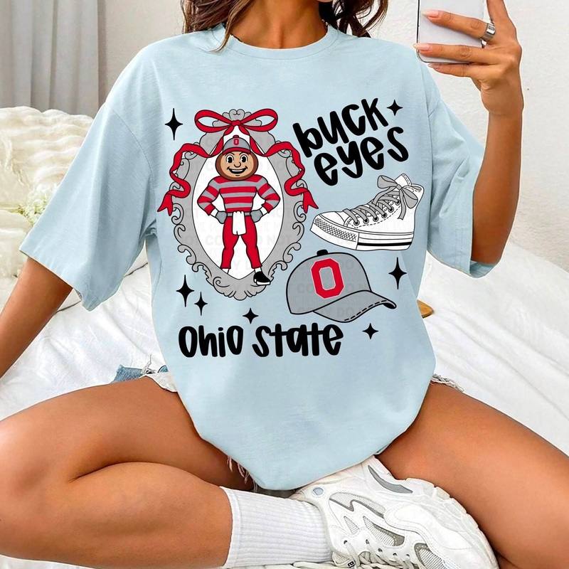 OHIO STATE COLLAGE|Pocket 4″|Infant 6″|Toddler 7″|Youth 8.5″|Adult 11″|Adult 12″