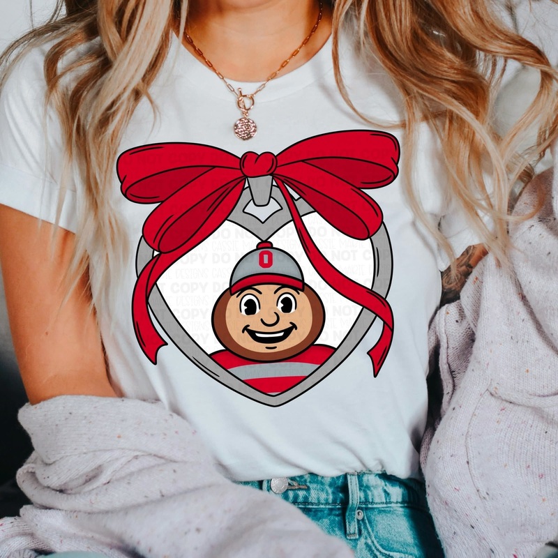 OHIO STATE LOCKET|Pocket 4″|Infant 6″|Toddler 7″|Youth 8.5″|Adult 11″|Adult 12″