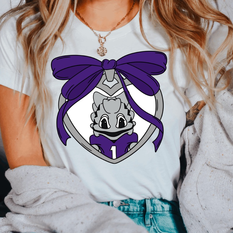 TEXAS CHRISTIAN UNIV LOCKET|Pocket 4″|Infant 6″|Toddler 7″|Youth 8.5″|Adult 11″|Adult 12″