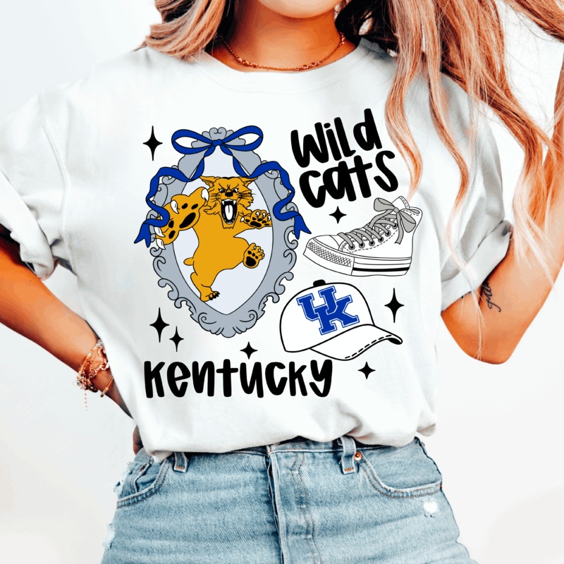 UNIV OF KENTUCKY COLLAGE|Pocket 4″|Infant 6″|Toddler 7″|Youth 8.5″|Adult 11″|Adult 12″