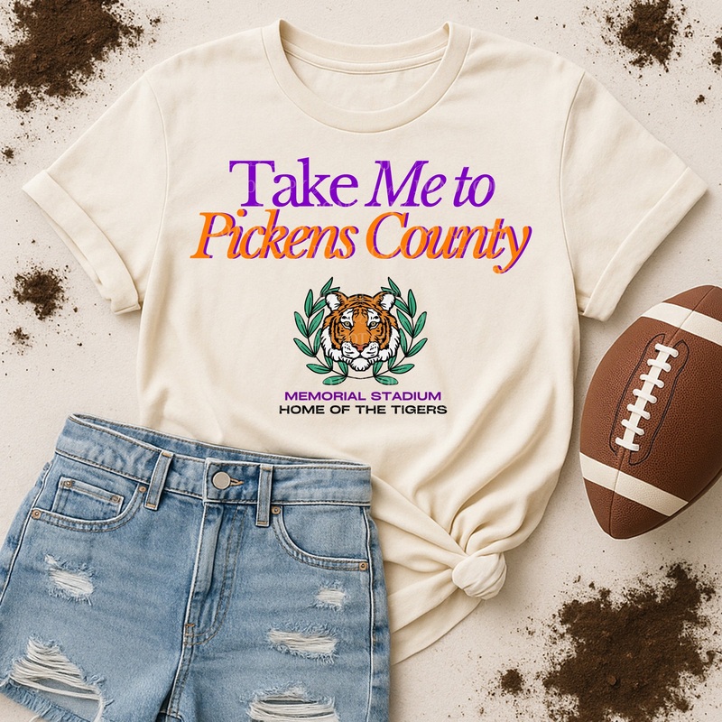TAKE ME TO PICKENS|Pocket 4″|Infant 6″|Toddler 7″|Youth 8.5″|Adult 11″|Adult 12″