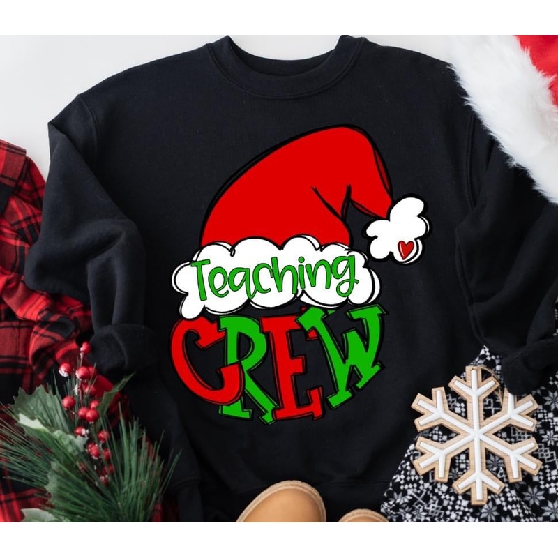 CUSTOM SANTA HAT CREW|Infant|Toddler|Youth 8.5|Adult 11″|Adult 12″