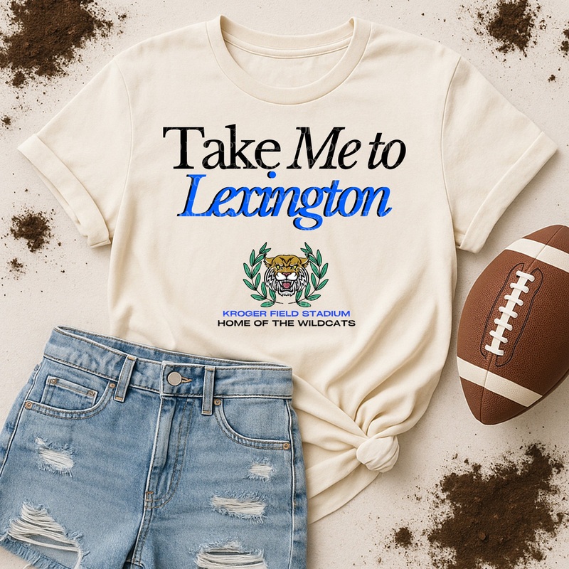 TAKE ME TO LEXINGTON|Pocket 4″|Infant 6″|Toddler 7″|Youth 8.5″|Adult 11″|Adult 12″