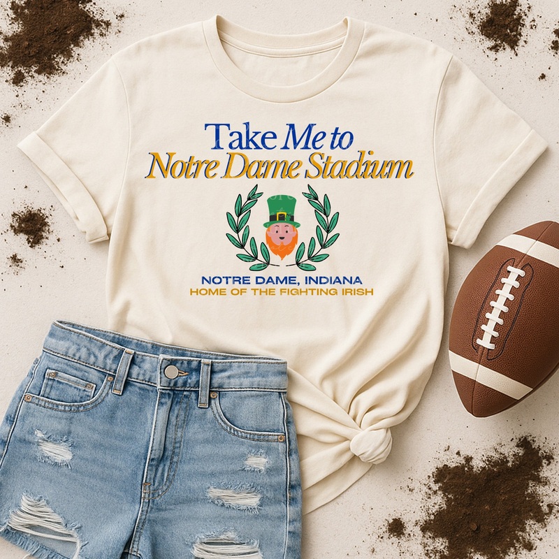 TAKE ME TO NOTRE DAME|Pocket 4″|Infant 6″|Toddler 7″|Youth 8.5″|Adult 11″|Adult 12″