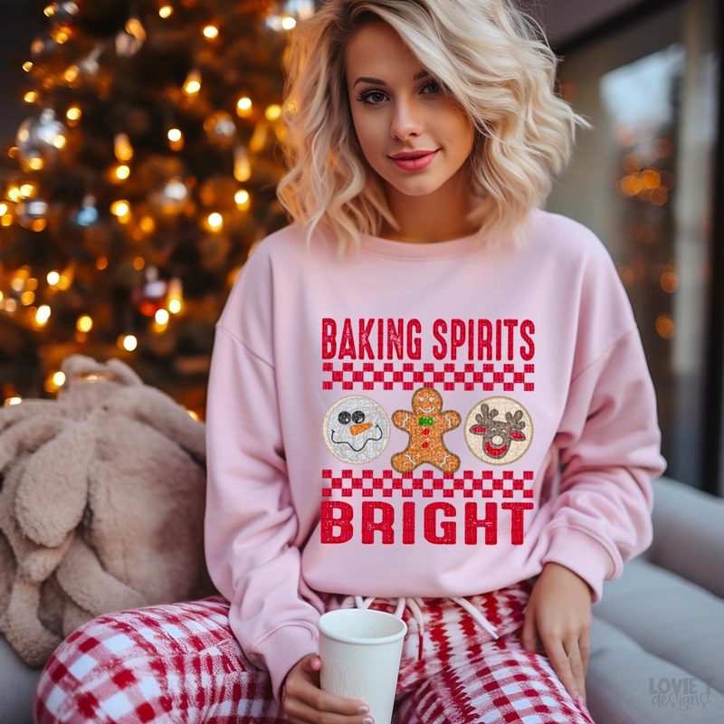 Baking Spirits Bright|Pocket|Infant|Toddler|Youth|Adult 11″|Adult 12″