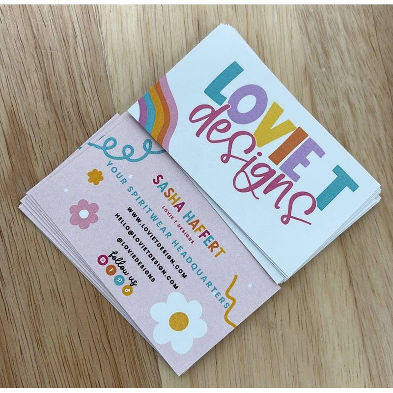 Custom Business Cards|Single|Double|100|250|500|1000