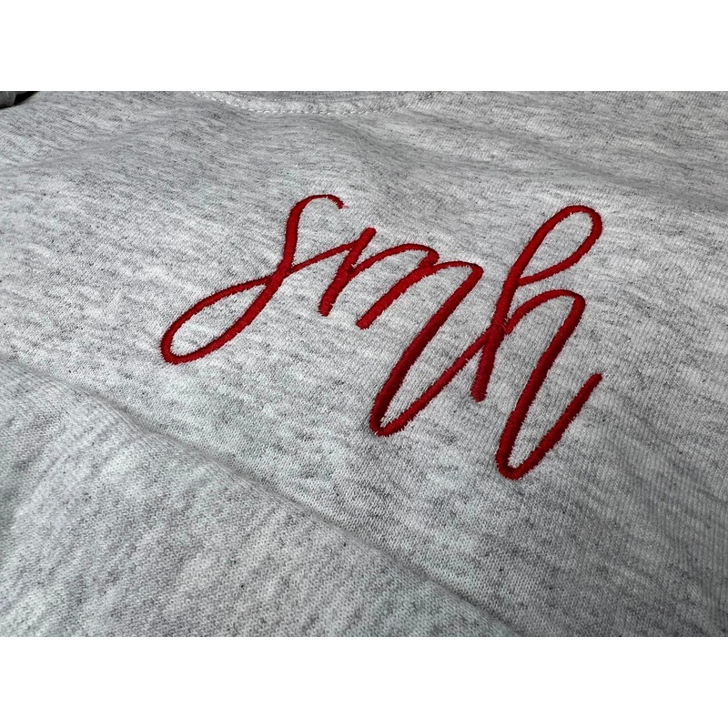 Initial Monogramed Sweatshirt or Blank Sweatshirt