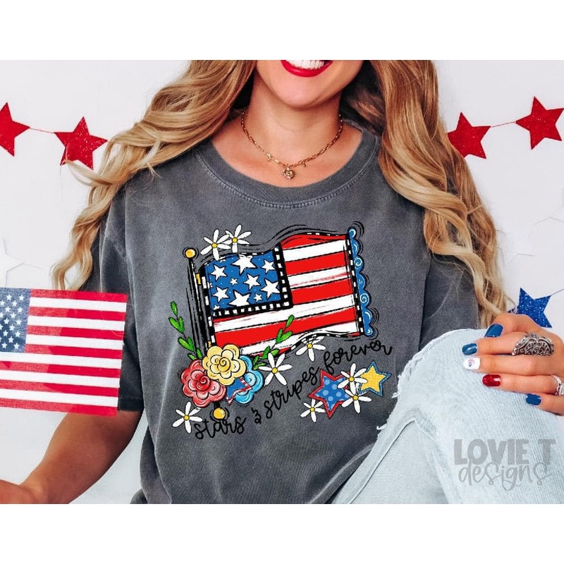 STARS AND STRIPES FOREVER|Pocket 3.5″-4″|Infant|Toddler|Youth 8.5|Adult 11″|Adult 12″