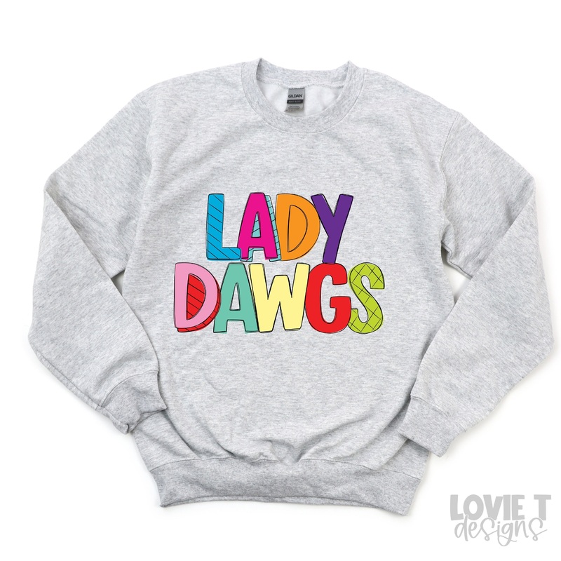 STRIPEY LADY DAWGS|Pocket 3.5″-4″|Infant|Toddler|Youth 8.5|Adult 11″|Adult 12″