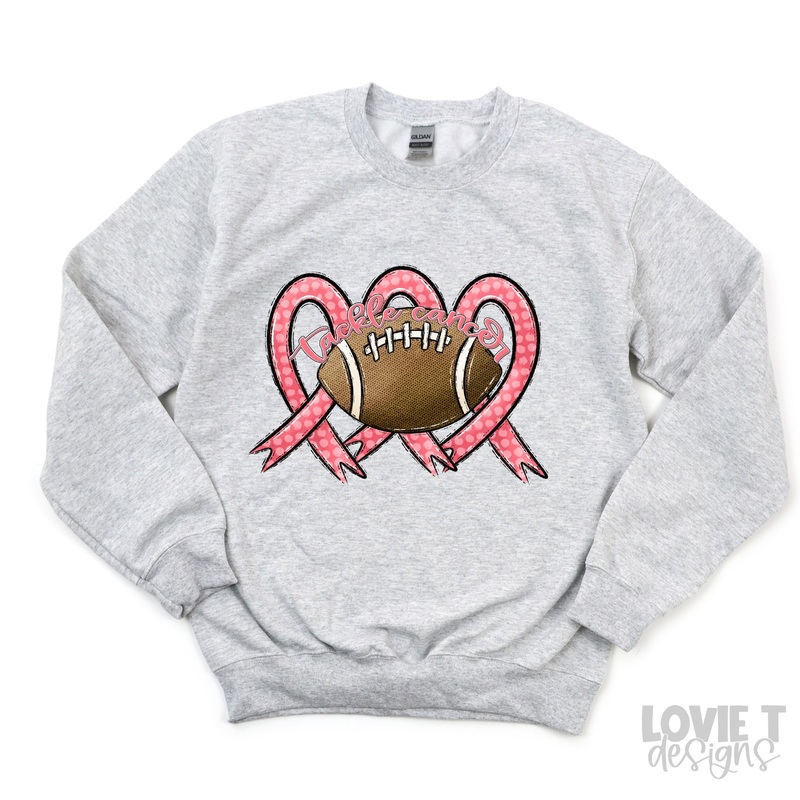 TACKLE CANCER|Pocket 3.5″-4″|Infant|Toddler|Youth 8.5|Adult 11″|Adult 12″