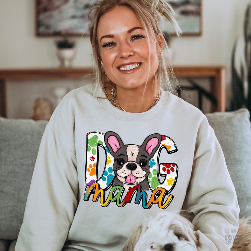 Dog Mama ***27 Options***|Infant|Toddler|Youth 8.5|Adult 11″|Adult 12″