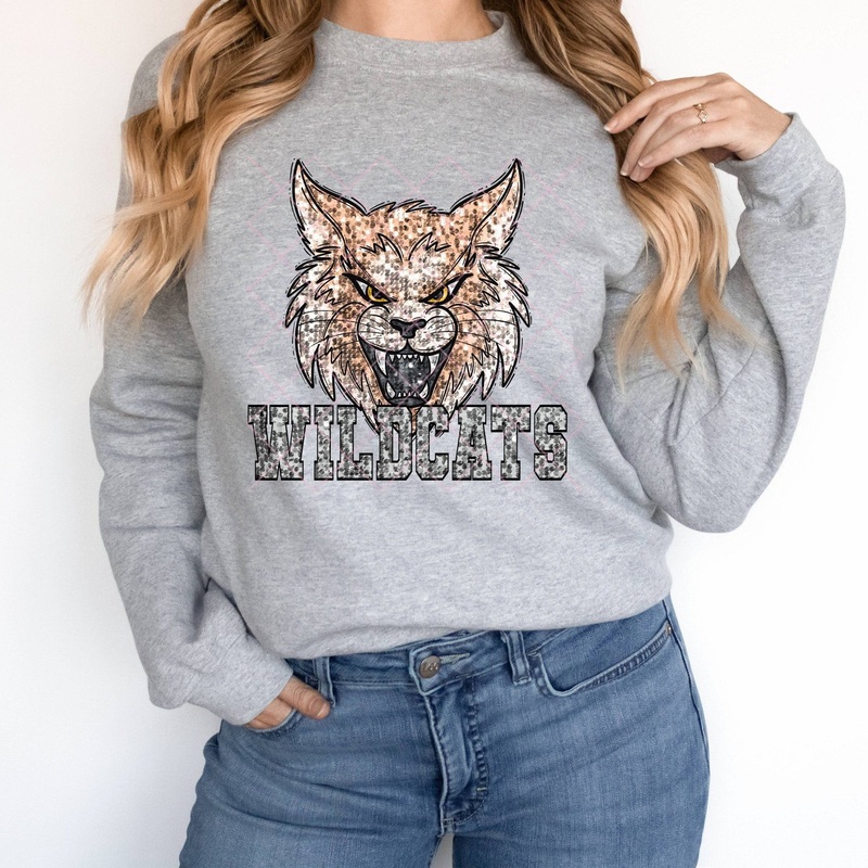 Wildcats Silver|Pocket 3.5″-4″|Infant|Toddler|Youth 8.5|Adult 11″|Adult 12″