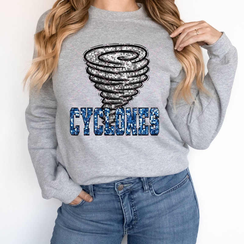 Cyclones Blue|Pocket 3.5″-4″|Infant|Toddler|Youth 8.5|Adult 11″|Adult 12″