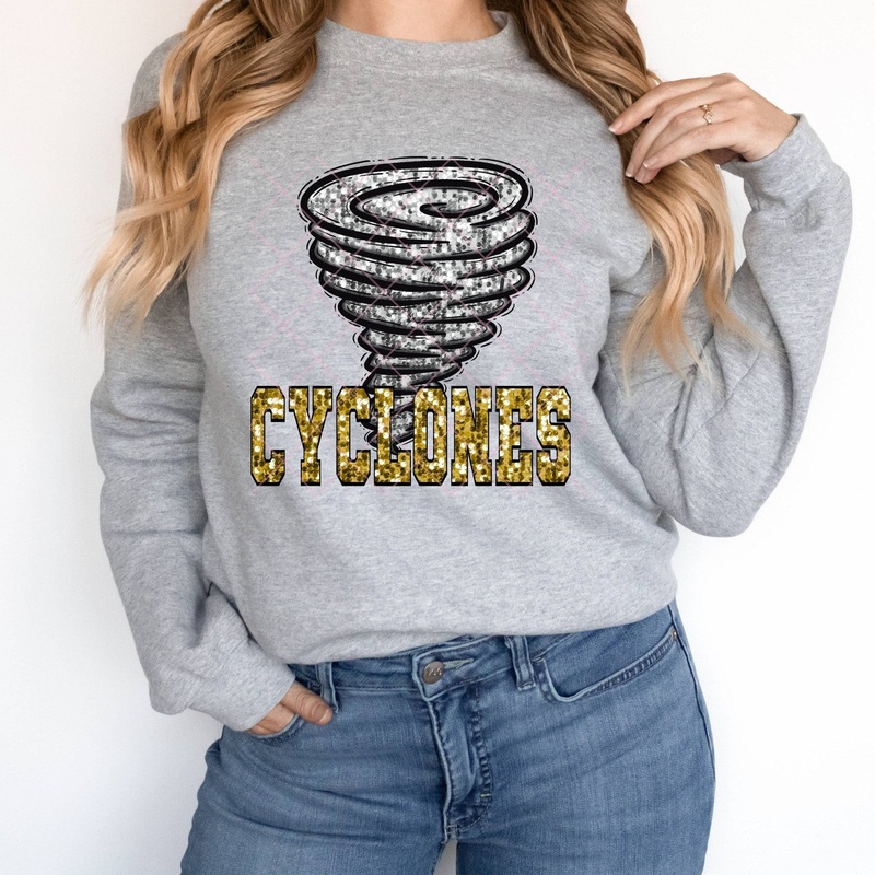 Cyclones Gold|Pocket 3.5″-4″|Infant|Toddler|Youth 8.5|Adult 11″|Adult 12″