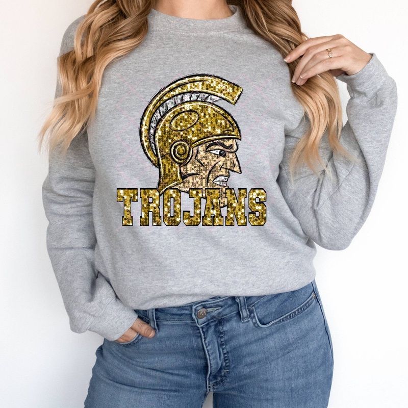 Trojans Gold|Pocket 3.5″-4″|Infant|Toddler|Youth 8.5|Adult 11″|Adult 12″